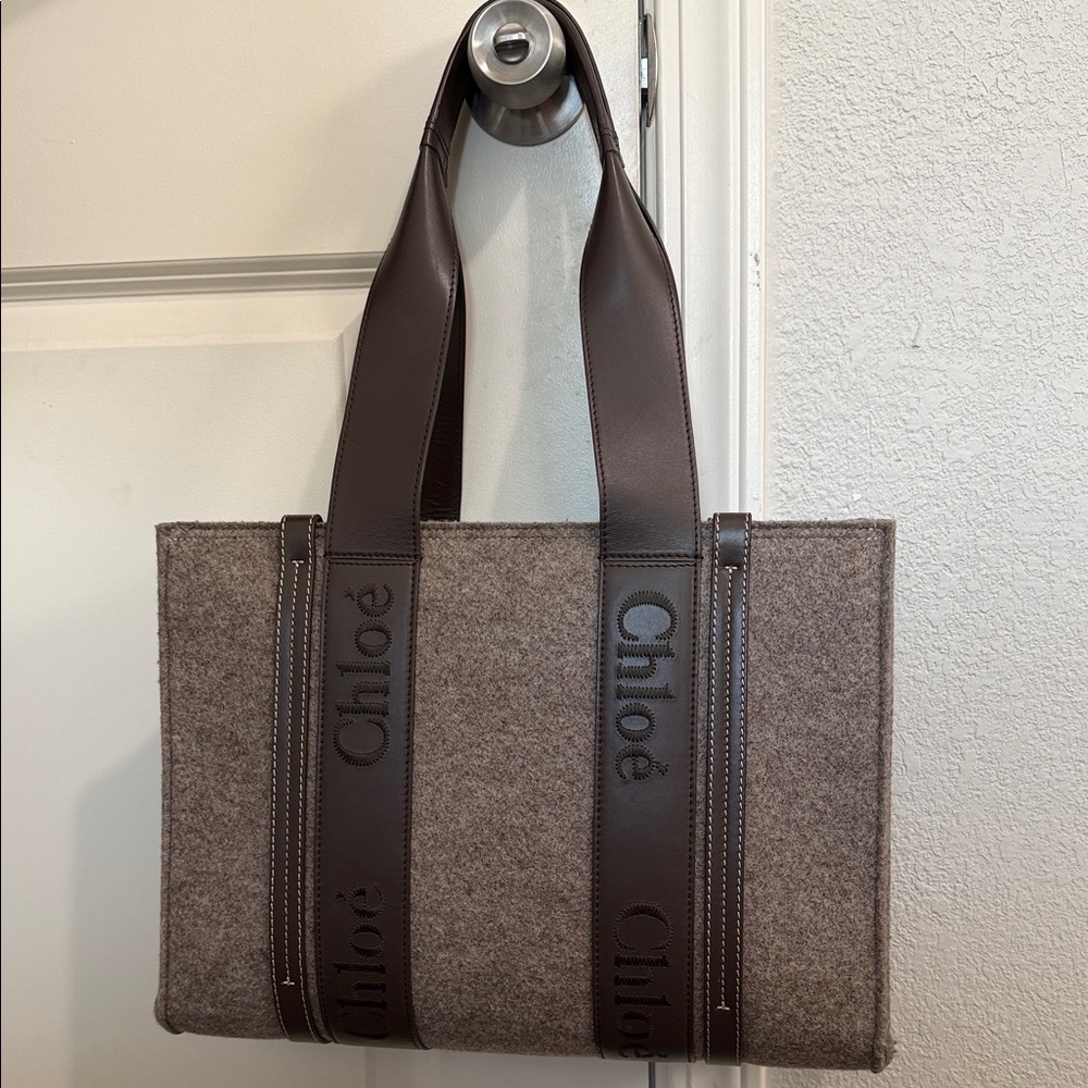 Chloe Woody Tote Medium - Felt
